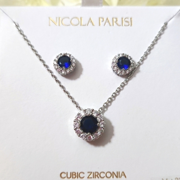 Italian Necklace and Earrings Set - Picture 2 of 2